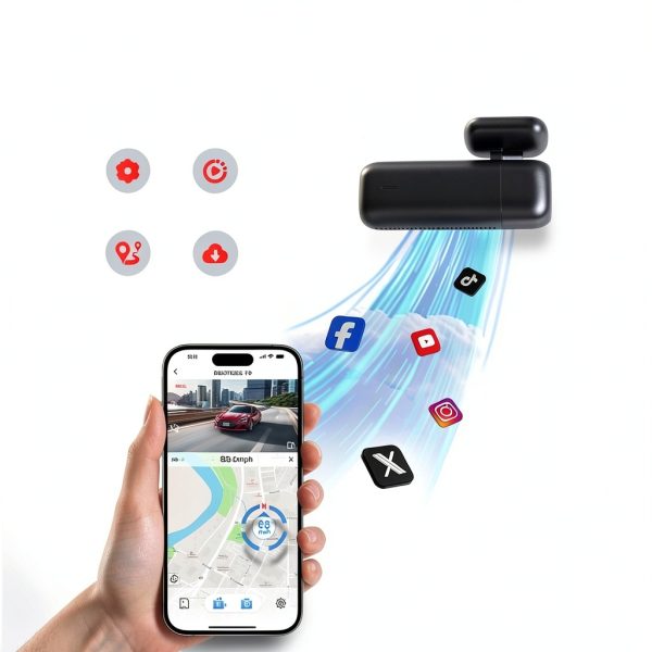 REDTIGER 4K Front Rear Dash Cam GPS WiFi Car Safety-3