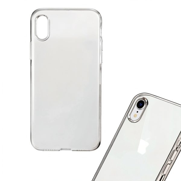 Qixxronics iPhone XR Clear Shockproof Protective Phone Case-1