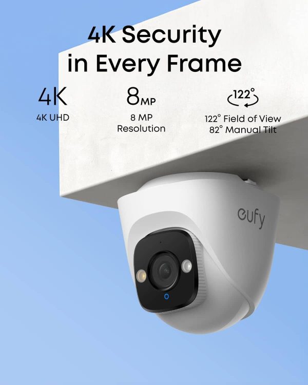 eufy PoE NVR E41 8x4K Turret Cams Color Night Vision-1