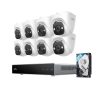 eufy PoE NVR E41 8x4K Turret Cams Color Night Vision-0