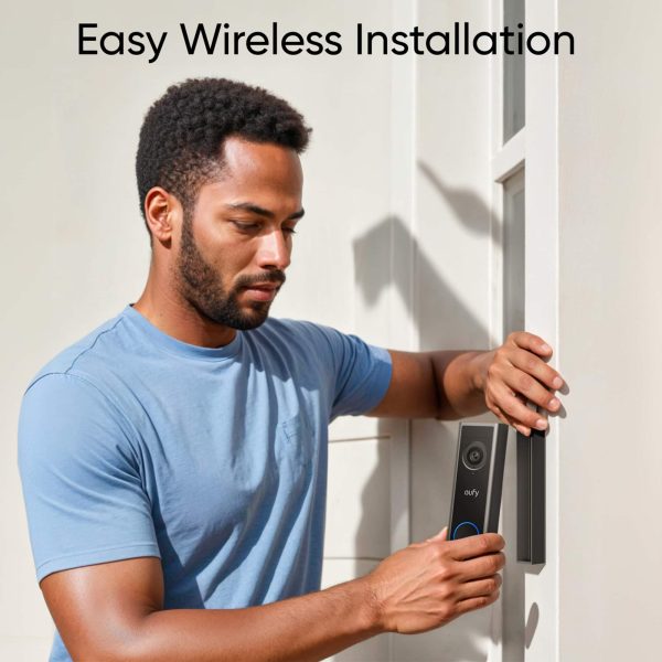 eufy Smart Wi Fi C30 2K Wireless Video Doorbell Black-8