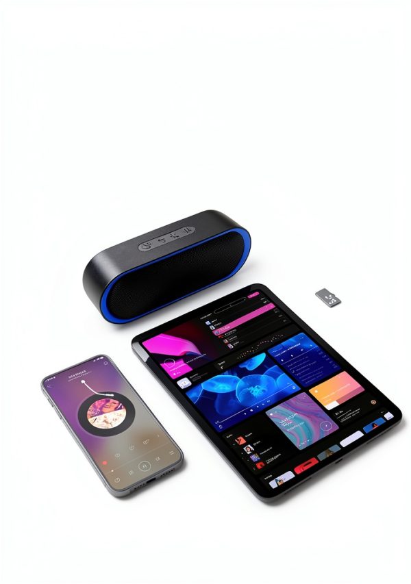 Portable Bluetooth Speaker Waterproof IPX6 24H Playtime-4