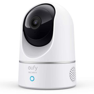 eufy Indoor Cam E220 2K Wi-Fi Home Security Camera Pan Tilt-0