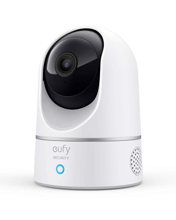 eufy Indoor Cam E220 2K Wi-Fi Home Security Camera Pan Tilt-0