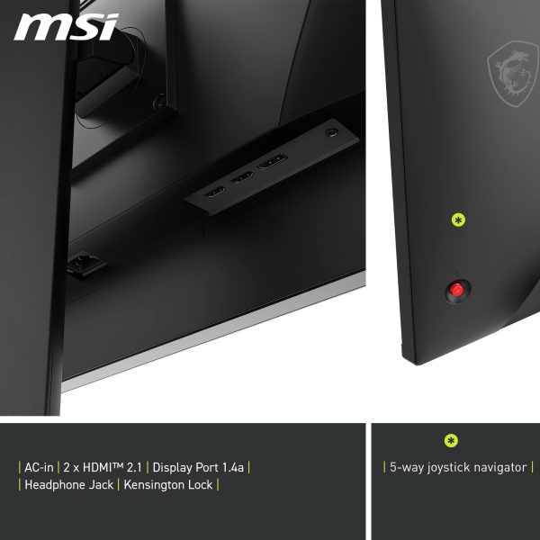 MSI MAG 275UPD Gaming Monitor UHD 144Hz FHD 288Hz-4