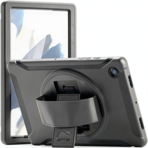SaharaCase Galaxy Tab A8 Case with Kickstand Hand Strap-1