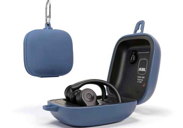 SaharaCase Powerbeats Pro Silicone Case Navy Protective-3