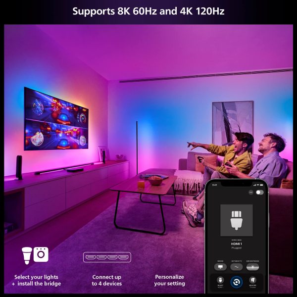 Philips Hue Sync Box 8K Home Theater Smart Lighting-3