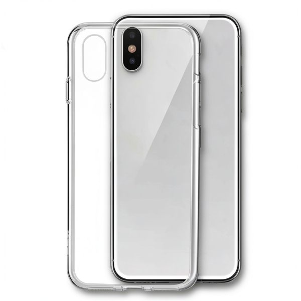 Qixxronics iPhone X Clear Shockproof Protective Phone Case-2