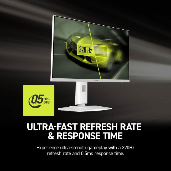 MSI Gaming Monitor 27 QHD 320Hz 0.5ms HDR400-6