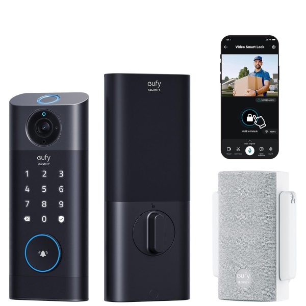 Eufy Smart Lock S330 3-in-1 Camera Doorbell Fingerprint-0
