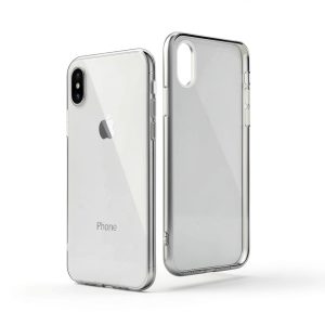 Qixxronics iPhone X Clear Shockproof Protective Phone Case-0