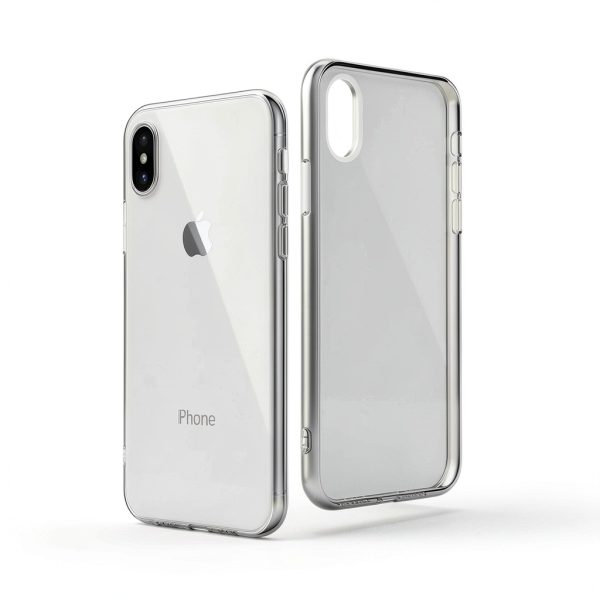 Qixxronics iPhone X Clear Shockproof Protective Phone Case-0