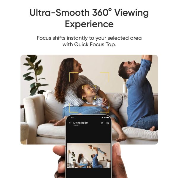 Eufy E30 4K PTZ Security Camera Indoor Wired Spotlight-9