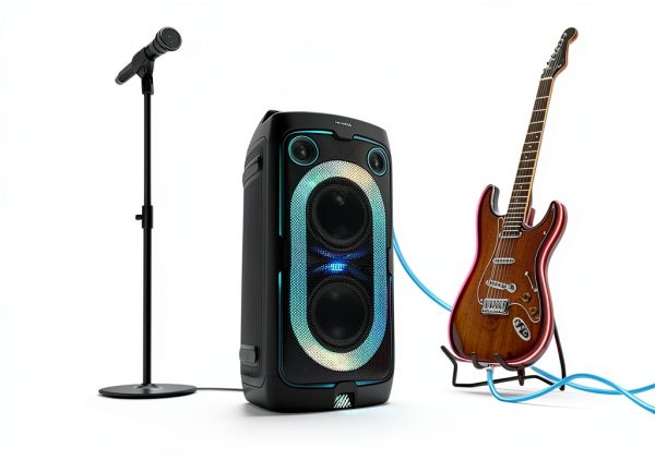 Samsung Sound Tower Party Speaker with Lights and Bass Modes-9