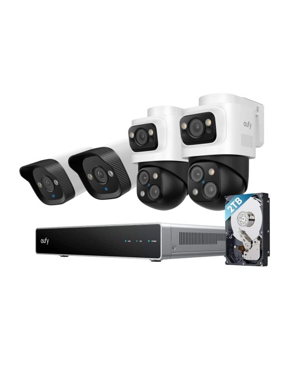 eufy PoE NVR Security System 4K Cameras AI Tracking-0