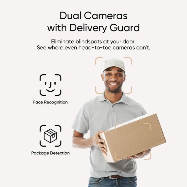 eufy Smart Wi Fi E340 2K Video Doorbell Dual Cameras Black-6