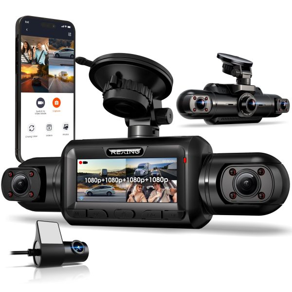 Rexing L4 4 Channel Dash Cam 1080p Wi Fi Parking Mode-1