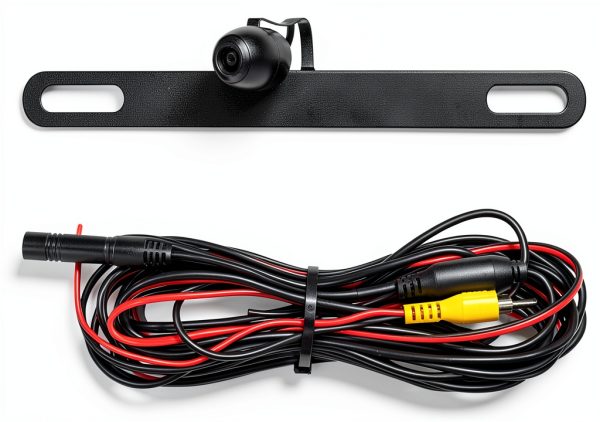 Metra License Plate Back Up Camera Wide View Easy Install-2