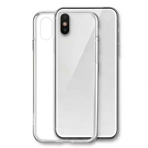 Qixxronics iPhone XS Clear Shockproof Case Protective Cover-0