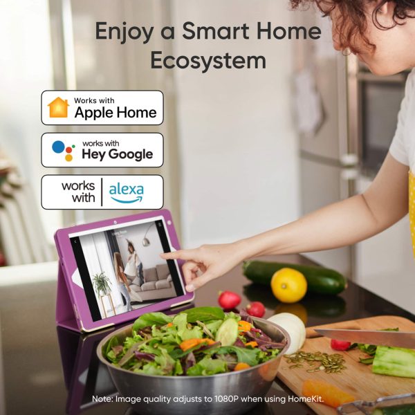 Eufy E30 4K PTZ Security Camera Indoor Wired Spotlight-5