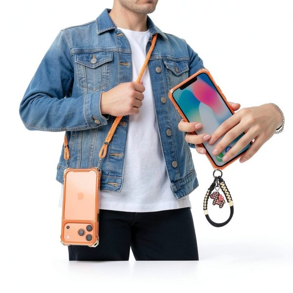 Vena 4-Lanyard TPU Case iPhone 17 Pro Max Drop Protection-1