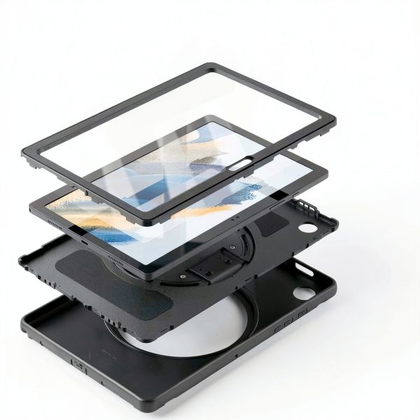 SaharaCase Galaxy Tab A8 Case with Kickstand Hand Strap-7