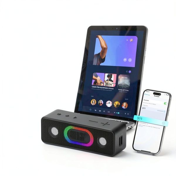 Bluetooth Speaker 16W Stereo Sound Waterproof Portable-4