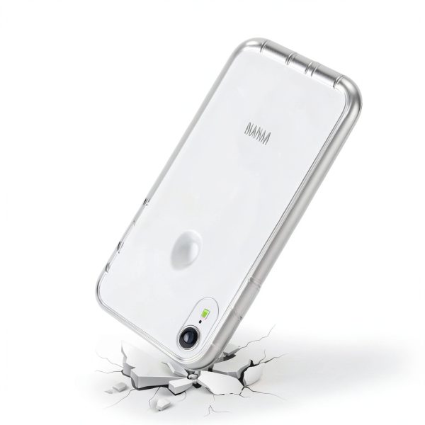 Qixxronics iPhone XR Clear Shockproof Protective Phone Case-2