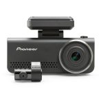 Pioneer Dash Camera 4K UHD Front and Rear GPS Wi-Fi Black-0