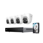 Eufy PoE NVR E41 4K Turret Cam Security System Color Night-0