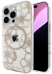 Case-Mate Floral Gems iPhone 16 Pro Case Rhinestones MagSafe-0